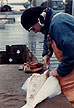 Filleting Halibut